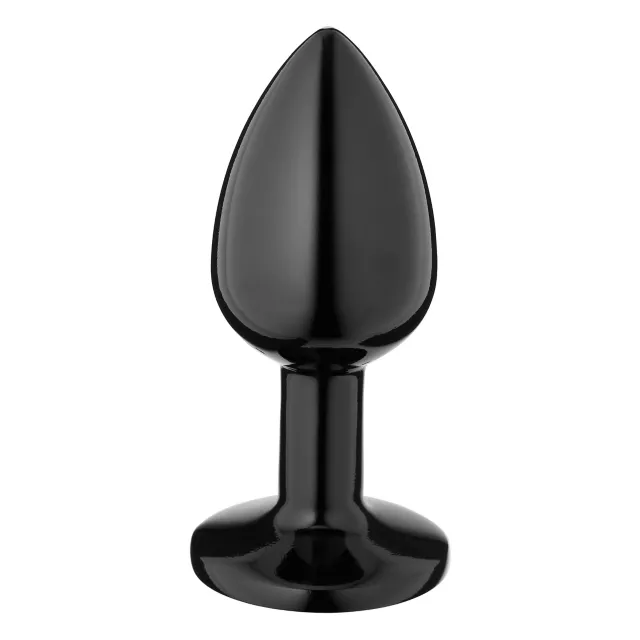 Back in Black Metal Butt Plug 3 Inch - Hott Love at Spencer's
