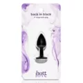 Back in Black Metal Butt Plug 3 Inch - Hott Love at Spencer's