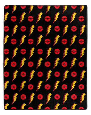 Pikachu Lightning Bolt Fleece Blanket - Pokémon