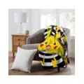 Pikachu Lightning Bolt Fleece Blanket - Pokémon at Spencer's