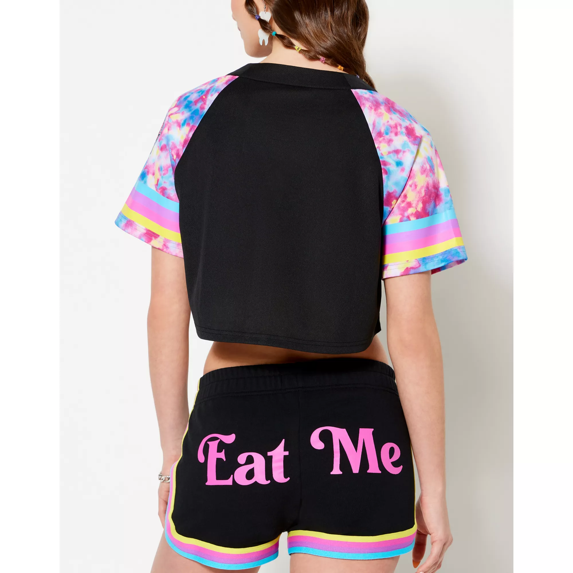 Trippin' Out Crop Top Jersey at Spencer's