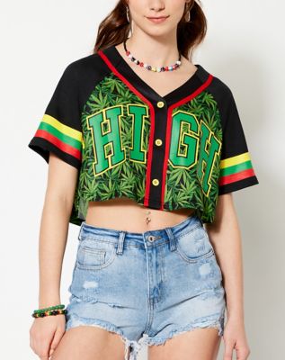 Stay High Crop Top Jersey