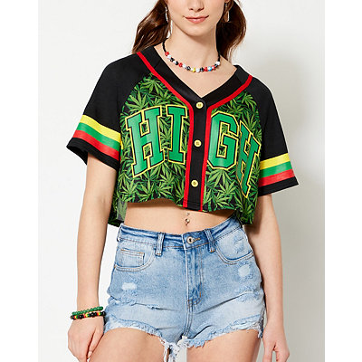 Trippin' Out Cropped Jersey