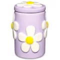 Puffy Daisy Stash Jar - 3.4 oz. at Spencer's