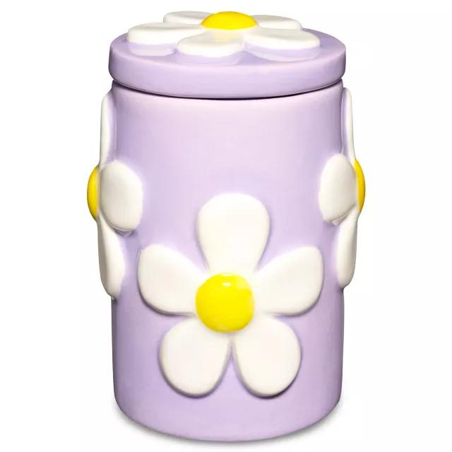 Puffy Daisy Stash Jar - 3.4 oz. at Spencer's