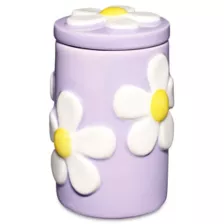 Puffy Daisy Stash Jar - 3.4 oz. at Spencer's