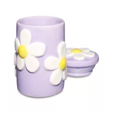Puffy Daisy Stash Jar - 3.4 oz. at Spencer's
