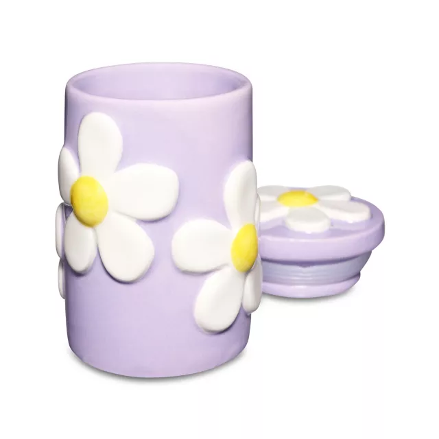 Puffy Daisy Stash Jar - 3.4 oz. at Spencer's