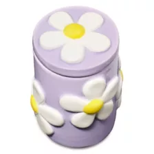 Puffy Daisy Stash Jar - 3.4 oz. at Spencer's