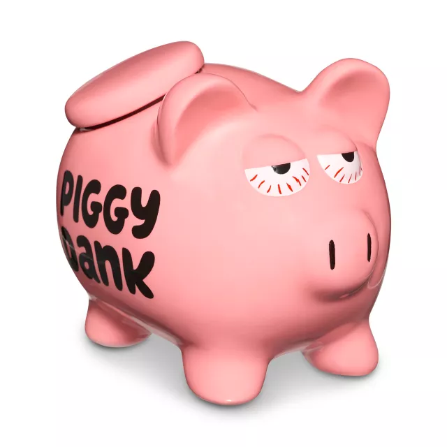 Piggy Dank Bank Stash Jar - 8.5 oz. at Spencer's