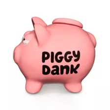 Piggy Dank Bank Stash Jar - 8.5 oz. at Spencer's