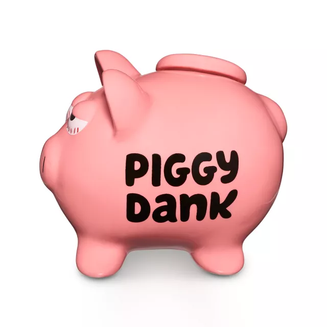 Piggy Dank Bank Stash Jar - 8.5 oz. at Spencer's