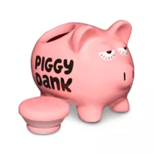 Piggy Dank Bank Stash Jar - 8.5 oz. at Spencer's