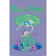 Rick and Morty Fall Poster at Spencer's