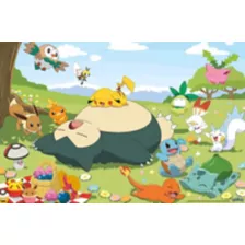 Group Picnic Poster- Pokémon at Spencer's