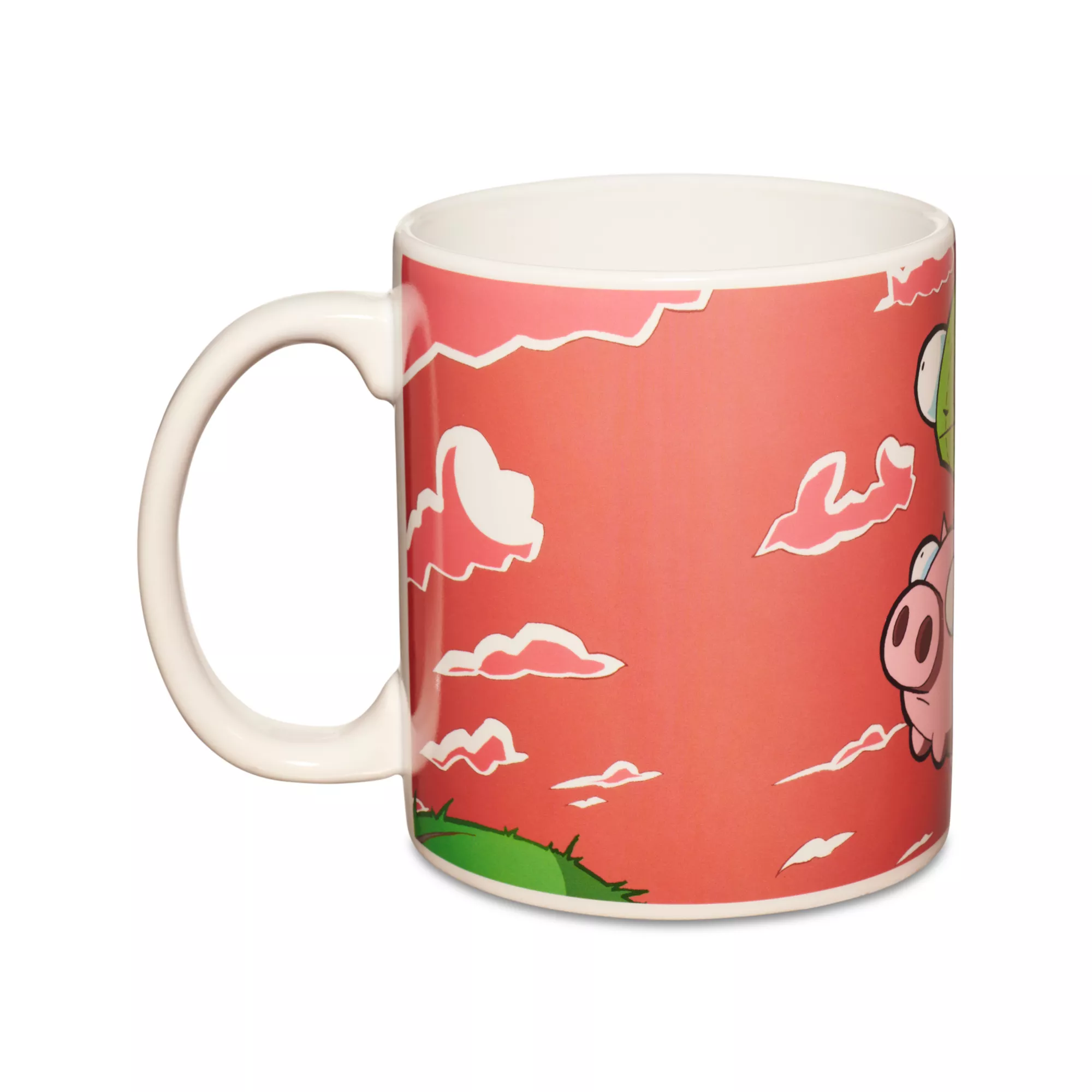 GIR Pigs Fly Coffee Mug 20 oz. - Invader Zim at Spencer's