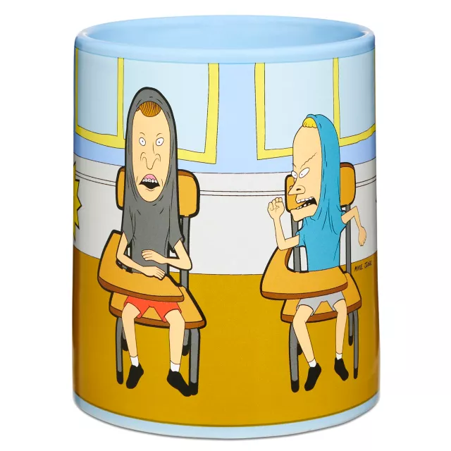 Beavis and Butthead Ceramic Mug, Set of 2, Zak Designs!, New