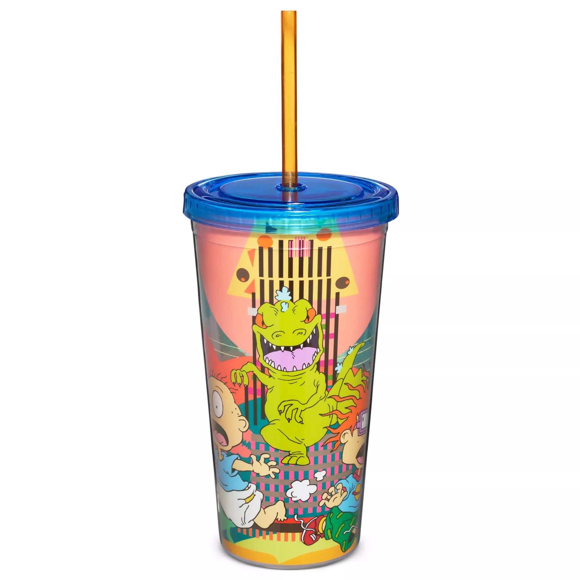 Running Rugrats Cup with Straw - 20 oz. at Spencer's