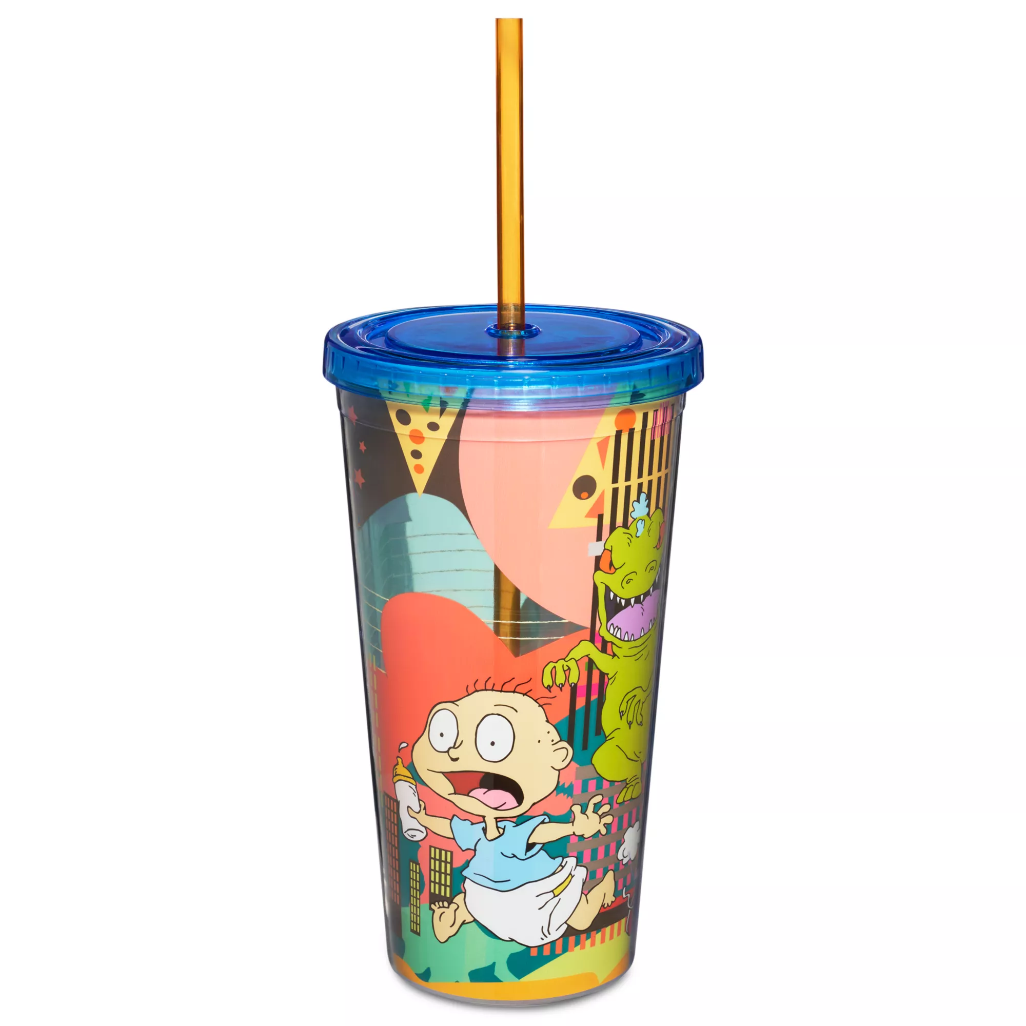 Running Rugrats Cup with Straw - 20 oz. at Spencer's