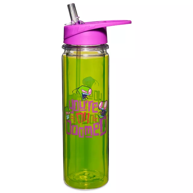 You're Doomed Invader Zim Water Bottle - 16 oz. at Spencer's
