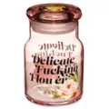 Delicate Fucking Flower Stash Jar - 5.6 oz. at Spencer's