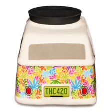 XL Rainbow Cannabus Stash Jar - 14 oz. at Spencer's