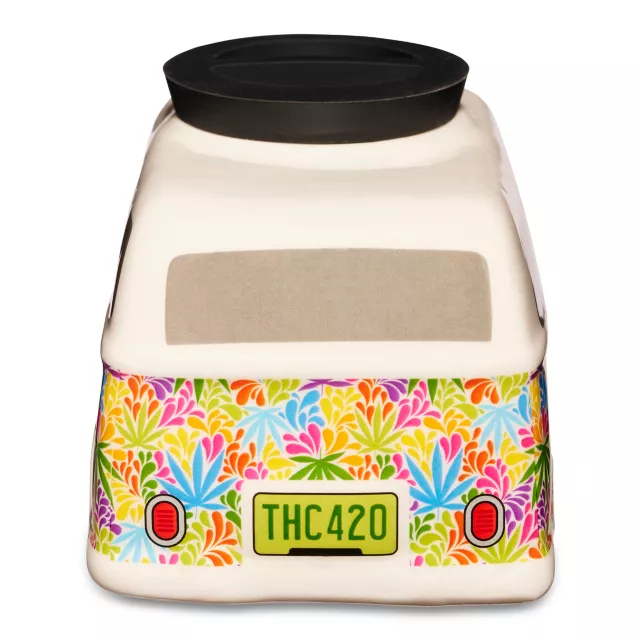 XL Rainbow Cannabus Stash Jar - 14 oz. at Spencer's