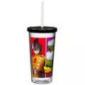 Dragon Ball Super Characters Cup with Straw at Spencer's