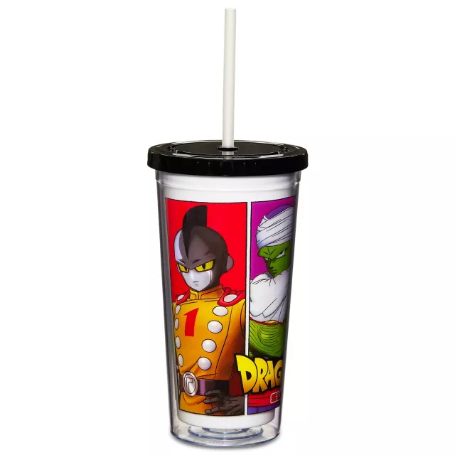 Dragon Ball Super Characters Cup with Straw at Spencer's