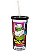 Dragon Ball Super Characters Cup with Straw