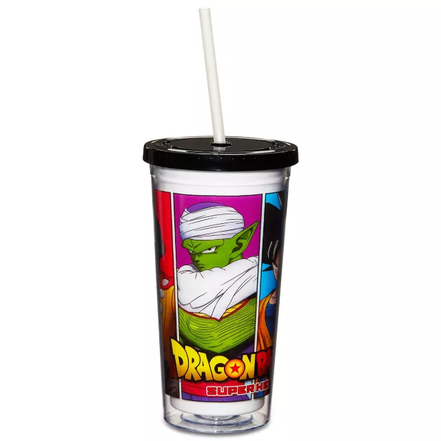 Dragon Ball Super Characters Cup with Straw at Spencer's