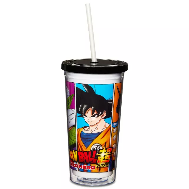 Dragon Ball Super Characters Cup with Straw at Spencer's