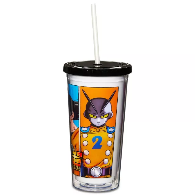 Dragon Ball Super Characters Cup with Straw at Spencer's