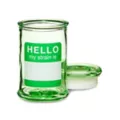 Hello Name Tag Stash Jar - 5 oz. at Spencer's