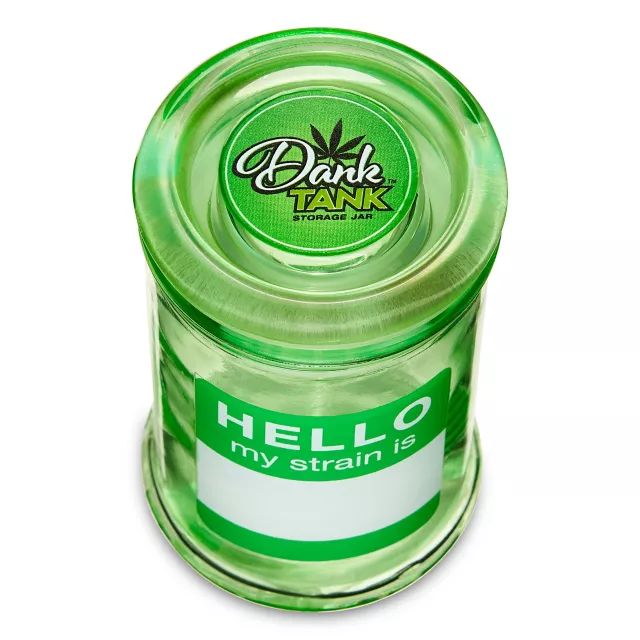 Hello Name Tag Stash Jar - 5 oz. at Spencer's