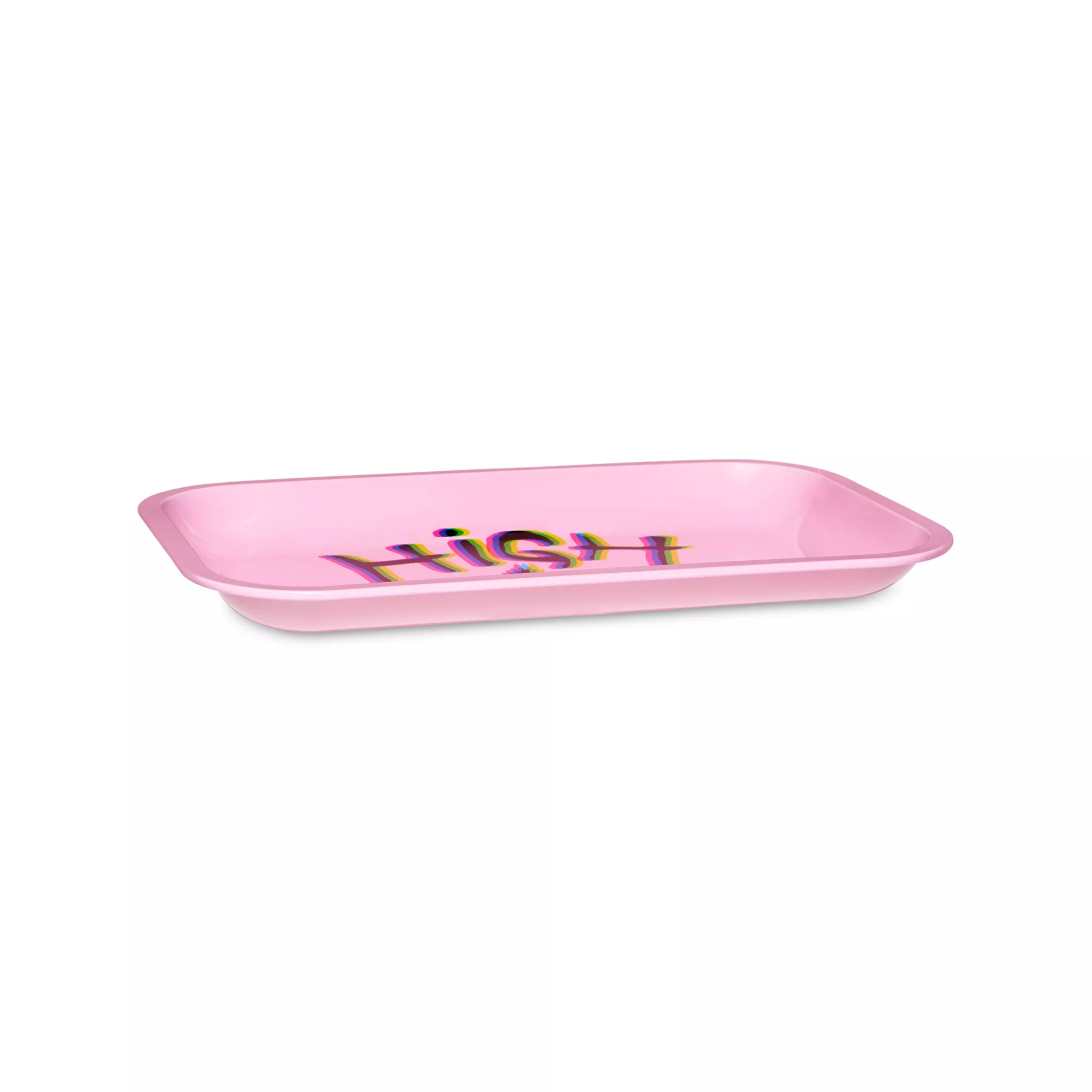 Pink High Weed Leaf Tray