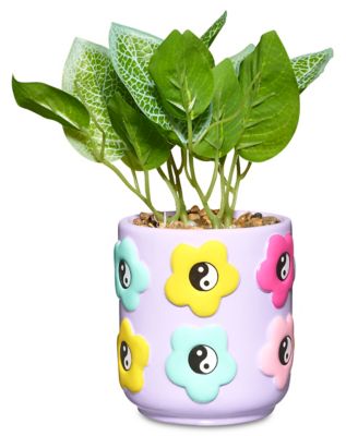Pastel Yin and Yang Flower Planter