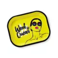 Yellow Weed Queen Tray at Spencer's