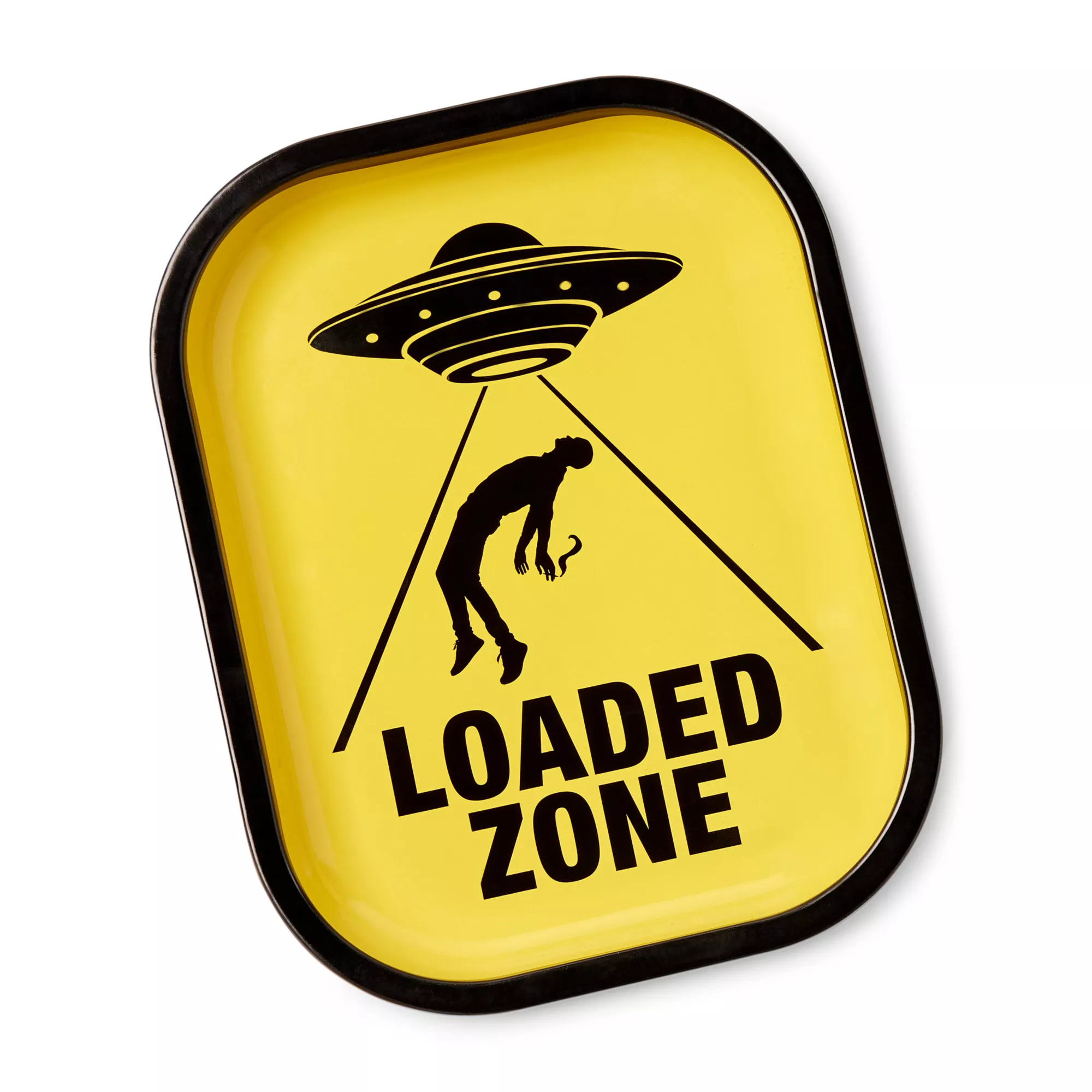 Yellow Loaded Zone Tray at Spencer's