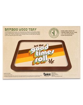 Let the Good Times Roll Wooden Tray