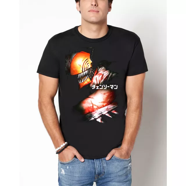 Chainsaw Man Poster T Shirt at Spencer's