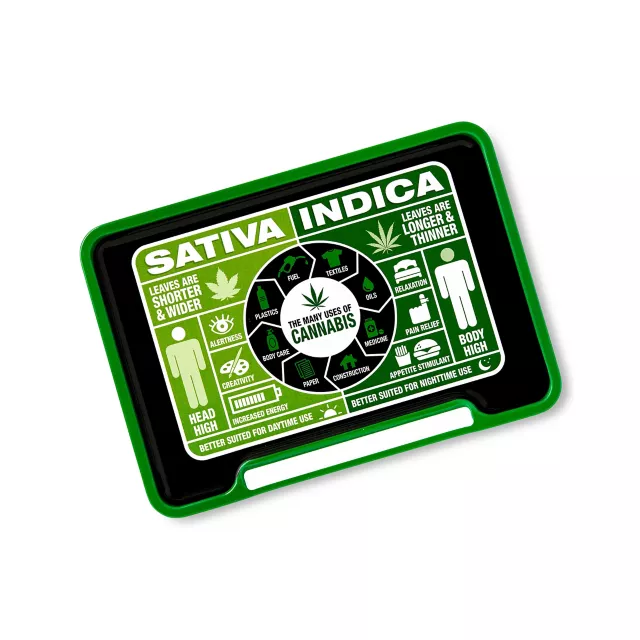 Weed Info Guide 2 in 1 Storage Tray at Spencer's