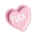 Pink Fuck Heart Ashtray at Spencer's