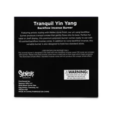 Tranquil Yin Yang Woman Backflow Incense Burner at Spencer's