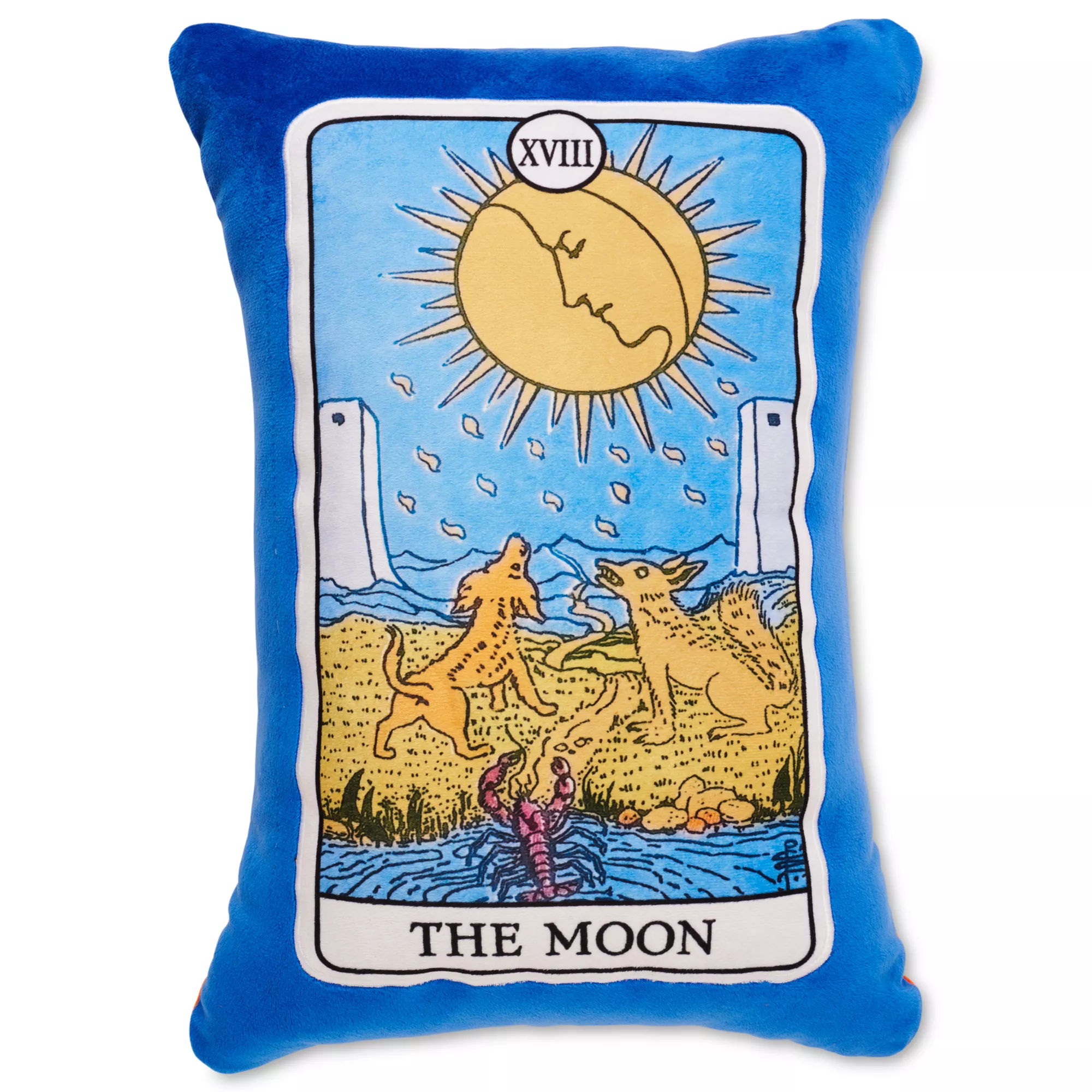 The Moon and Sun Tarot Pillow at Spencer's