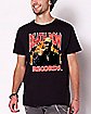 Snoop Dogg Flames T Shirt - Death Row Records