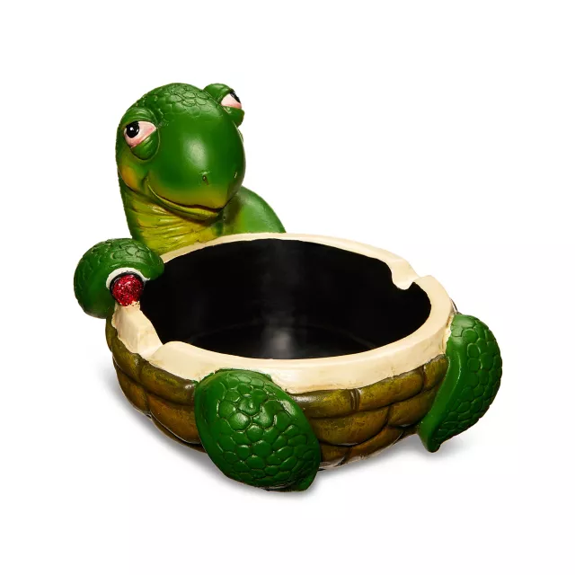 Smoking Turtle Ashtray at Spencer's