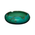 Glazed Weed Leaf Ashtray at Spencer's