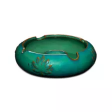 Glazed Weed Leaf Ashtray at Spencer's