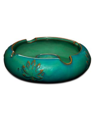Glazed Weed Leaf Ashtray
